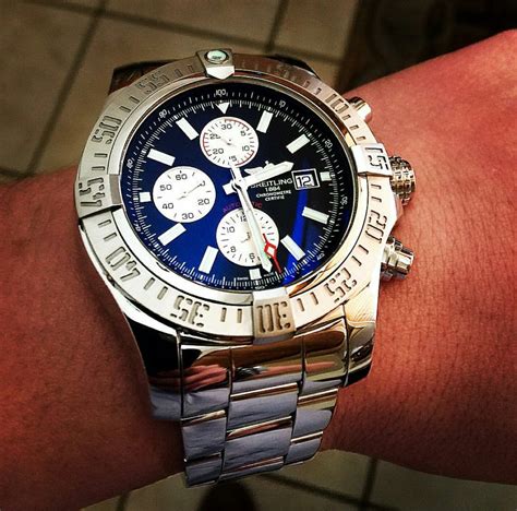 breitling avengerskyland on wrist|breitling super avenger 48mm.